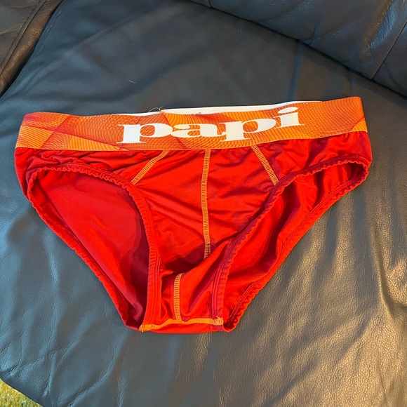 Red Papi Briefs, Large - Picture 2 of 3